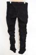 画像3: CIVARIZE / シャーリングフレアデニムパンツ 44 ブラック O-26-06-16-034-CI-pa-YM-OS (3)
