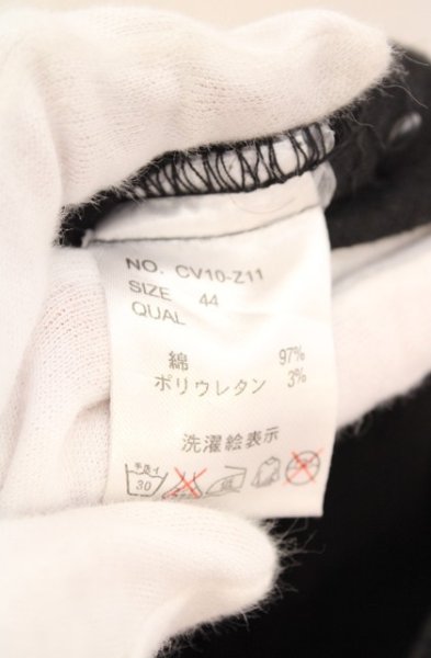 画像4: CIVARIZE / シャーリングフレアデニムパンツ 44 ブラック O-26-06-16-034-CI-pa-YM-OS (4)