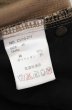 画像4: CIVARIZE / シャーリングフレアデニムパンツ 46 ブラウン O-26-06-16-035-CI-pa-YM-OS (4)