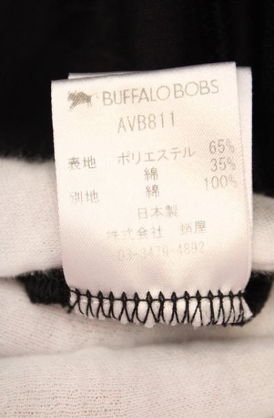 画像4: BUFFALO BOBS / 3/4スリーブレイヤードカーディガン F ブラック O-26-06-16-011-BU-to-YM-OS (4)