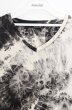 画像2: BERNINGS-SHO / ブリーチムラ染めVネックカットソー L ミックス O-26-06-16-015-BE-to-YM-OS (2)
