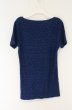 画像3: CIVARIZE / パイルニットTシャツ 44 ブルー O-26-06-25-021-CI-ts-YM-OS (3)
