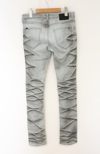 画像5: CIVARIZE / ダメージ加工ストレッチスキニーデニムパンツ 42 ライトインディゴ O-26-06-25-022-CI-pa-YM-OS (5)