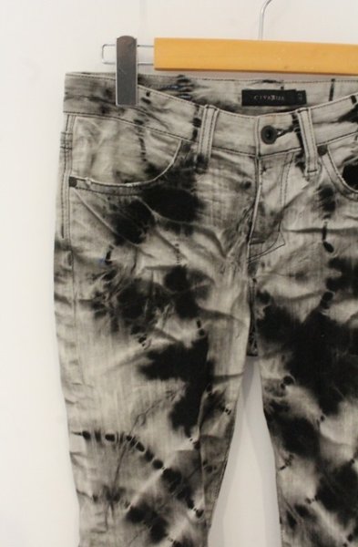 画像2: CIVARIZE / Plasmaタイダイ染めデニムパンツ 42 グレー O-26-06-25-023-CI-pa-YM-OS (2)
