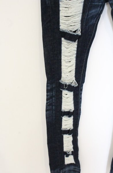 画像3: CIVARIZE / Shrine ハードクラッシュスキニーデニムパンツ 42 インディゴ O-26-06-25-025-CI-pa-YM-OS (3)