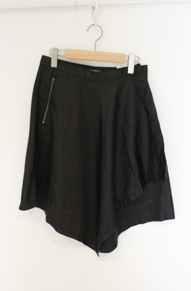 画像1: CIVARIZE / Wind 変形ラップスカート F ブラック O-26-06-25-027-CI-pa-YM-OS (1)