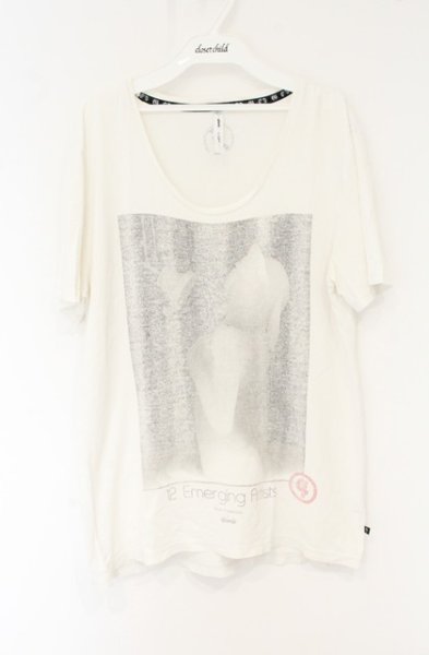 画像1: glamb / Kazuki Takamatsu コラボTシャツ 4 ホワイト O-26-06-25-003-gl-ts-YM-OS (1)