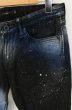 画像3: CIVARIZE / スプレー染めストレッチデニムパンツ 44 ブラックｘブルー O-26-06-25-030-CI-pa-YM-OS (3)