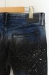 画像5: CIVARIZE / スプレー染めストレッチデニムパンツ 44 ブラックｘブルー O-26-06-25-030-CI-pa-YM-OS (5)