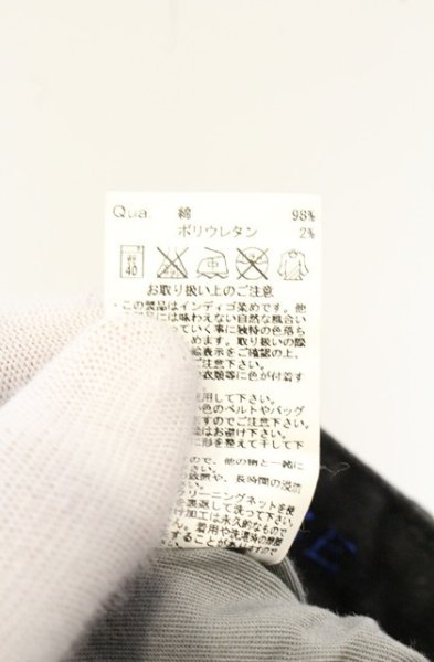 画像6: CIVARIZE / スプレー染めストレッチデニムパンツ 44 ブラックｘブルー O-26-06-25-030-CI-pa-YM-OS (6)