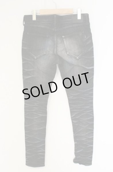 画像4: CIVARIZE / 立体加工ストレッチスキニーデニムパンツ 44 ブラック O-26-06-25-032-CI-pa-YM-OS (4)