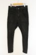 画像1: NO ID. / ユーズドウォッシュストレッチサルエルデニムパンツ 1 ブラック（グレー） O-26-06-25-034-NO-pa-YM-OS (1)