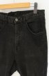 画像3: NO ID. / ユーズドウォッシュストレッチサルエルデニムパンツ 1 ブラック（グレー） O-26-06-25-034-NO-pa-YM-OS (3)