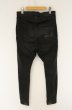 画像5: NO ID. / ユーズドウォッシュストレッチサルエルデニムパンツ 1 ブラック（グレー） O-26-06-25-034-NO-pa-YM-OS (5)