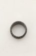 画像2: IVXLCDM / ×wjk croco pattern middle ring リング 17号 ブラック O-26-06-25-037-IV-ac-YM-OS (2)