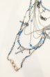 画像2: CIVARIZE / Achieve多重パーツネックレス  ブルーｘシルバー O-26-06-25-040-CI-ac-YM-OS (2)