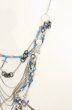 画像4: CIVARIZE / Achieve多重パーツネックレス  ブルーｘシルバー O-26-06-25-040-CI-ac-YM-OS (4)