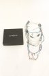 画像5: CIVARIZE / Achieve多重パーツネックレス  ブルーｘシルバー O-26-06-25-040-CI-ac-YM-OS (5)