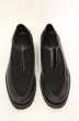 画像3: NO ID. / Front Gore Moccasin シューズ 40（25.5cm) ブラック O-26-06-25-041-NO-sho-YM-OS (3)