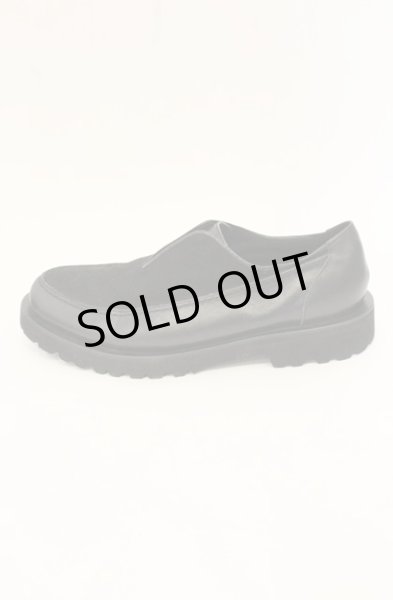 画像4: NO ID. / Front Gore Moccasin シューズ 40（25.5cm) ブラック O-26-06-25-041-NO-sho-YM-ZTS008 (4)