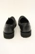 画像5: NO ID. / Front Gore Moccasin シューズ 40（25.5cm) ブラック O-26-06-25-041-NO-sho-YM-OS (5)