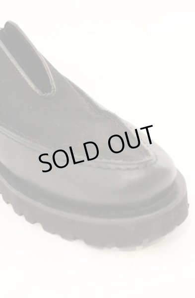 画像7: NO ID. / Front Gore Moccasin シューズ 40（25.5cm) ブラック O-26-06-25-041-NO-sho-YM-ZTS008 (7)