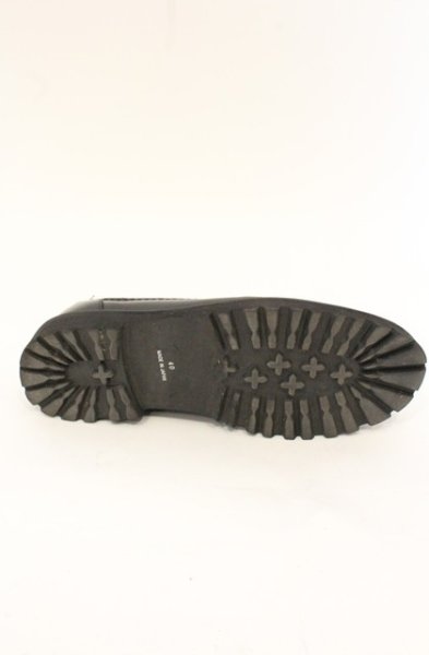 画像9: NO ID. / Front Gore Moccasin シューズ 40（25.5cm) ブラック O-26-06-25-041-NO-sho-YM-OS (9)