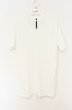 画像1: GalaabenD / バイオシルケットスムースVネックTシャツ m ホワイト O-26-06-25-042-Ga-ts-YM-OS (1)