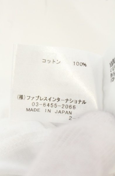画像4: GalaabenD / バイオシルケットスムースVネックTシャツ m ホワイト O-26-06-25-042-Ga-ts-YM-OS (4)