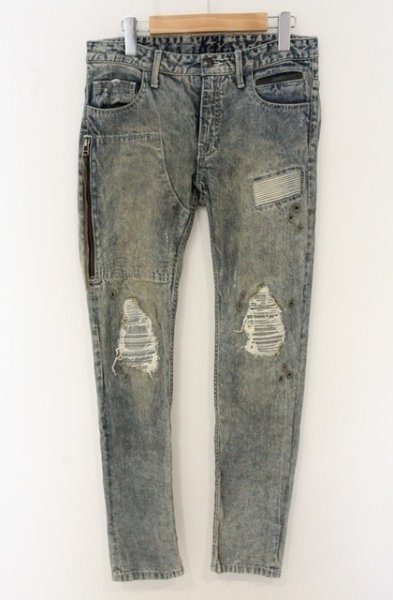 画像1: 14th Addiction / SMOKER DENIM パンツ 2 インディゴ O-26-06-25-047-14-pa-YM-OS (1)