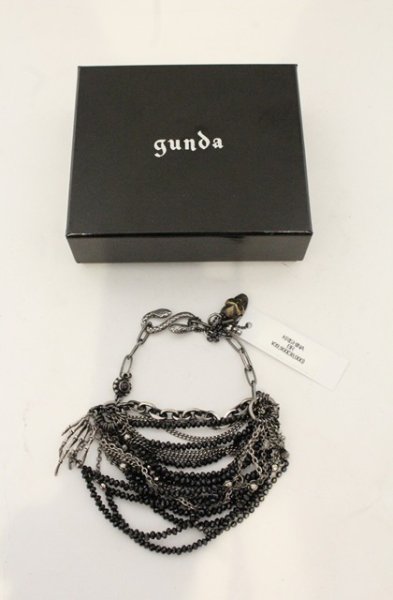 画像3: gunda / KRISHINA ブレスレット  シルバーｘブラック O-26-06-25-051-gu-ac-YM-OS (3)