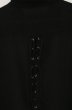 画像5: CIVARIZE / レースアップシフォン五分袖ロングシャツ 44 ブラック O-26-06-25-009-CI-sh-YM-OS (5)