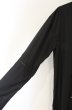 画像3: CIVARIZE / ZIP付きロングシャツ 44 ブラック O-26-06-25-010-CI-sh-YM-OS (3)
