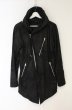 画像1: CIVARIZE / フェイクスエードボノパーカー 46 ブラック O-26-06-25-011-CI-to-YM-OS (1)