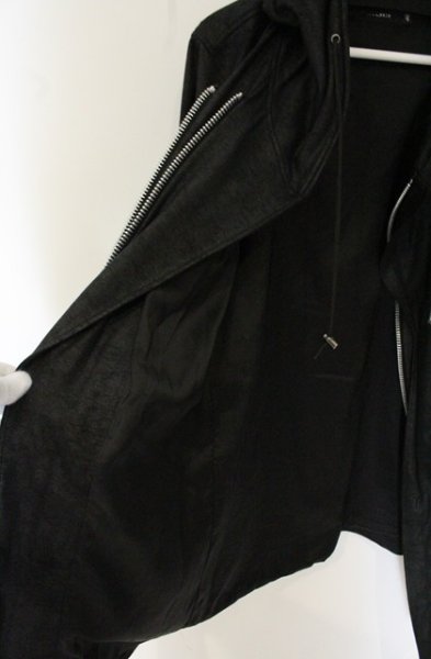 画像4: CIVARIZE / フェイクスエードボノパーカー 46 ブラック O-26-06-25-011-CI-to-YM-OS (4)