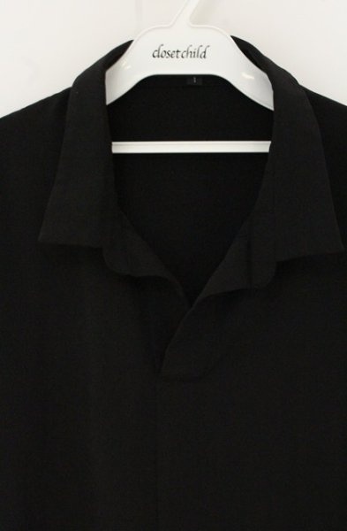 画像2: NO ID. BLACK / レイヤードプルオーバーシャツ 1 ブラック O-26-06-25-014-NO-sh-YM-OS (2)