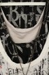 画像3: BERNINGS-SHO / ネックレス付きレイヤードカットソー M ホワイトｘブラックｘグレージュ O-26-06-25-015-BE-to-YM-OS (3)