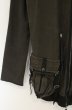 画像2: KMRii / Raven Hoodie パーカー 2 カーキ（ユーズド） O-26-06-25-002-KM-to-YM-OS (2)