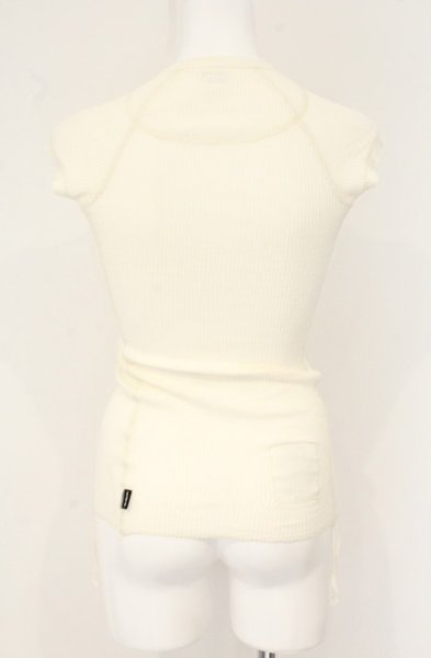 画像6: LGB / ワッフルTシャツ  ホワイト O-26-07-18-028-LG-to-YM-OS (6)