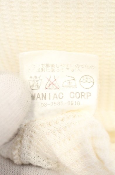 画像7: LGB / ワッフルTシャツ  ホワイト O-26-07-18-028-LG-to-YM-OS (7)