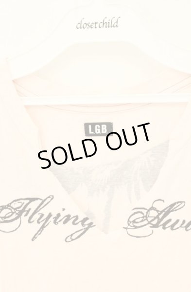 画像2: LGB / FLYING AWAY Tシャツ 0（レディース） ピンク O-26-07-18-031-LG-ts-YM-OS (2)