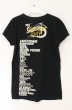 画像1: LGB / DRAGON TRIP-B/HSC Tシャツ 1（レディース） ブラック O-26-07-18-040-LG-ts-YM-OS (1)