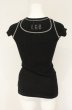 画像3: LGB / 3634/HS ハーフスリーブテレコTシャツ S（レディース） ブラック O-26-07-18-041-LG-ts-YM-OS (3)