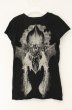 画像1: BEDROCK / BEDROCK/HSC Tシャツ 0（レディース） ブラック O-26-07-18-046-BE-ts-YM-OS (1)