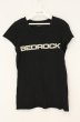 画像2: BEDROCK / BEDROCK/HSC Tシャツ 0（レディース） ブラック O-26-07-18-046-BE-ts-YM-OS (2)