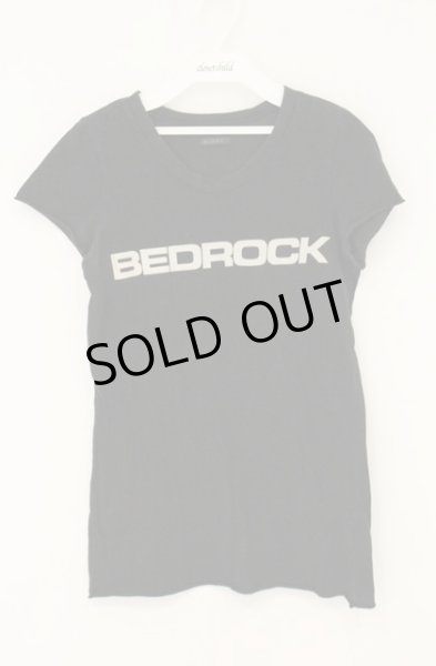画像2: BEDROCK / BEDROCK/HSC Tシャツ 0（レディース） ブラック O-26-07-18-046-BE-ts-YM-OS (2)