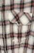 画像3: LGB / SHIRT-G　シャツ 1（レディース） ホワイトｘレッド O-26-07-18-051-LG-sh-YM-OS (3)