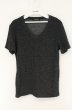 画像1: TORNADO MART / スパイラルパイルヤーンTシャツ M ブラック（ダークグレーに近い） O-26-07-18-053-TO-ts-YM-OS (1)
