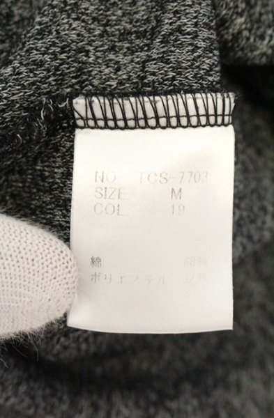 画像4: TORNADO MART / スパイラルパイルヤーンTシャツ M ブラック（ダークグレーに近い） O-26-07-18-053-TO-ts-YM-OS (4)
