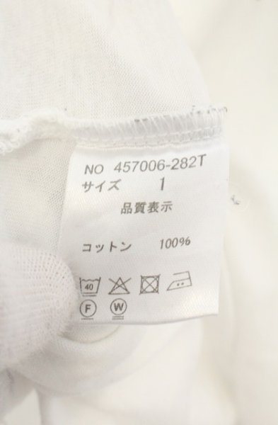 画像3: NO ID. BLACK / サイドスリットロングプルオーバーTシャツ 1 ホワイト O-26-07-18-056-NO-ts-YM-OS (3)